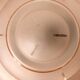 Art Deco pink glass basin pendant light