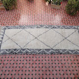 Carpet Berber Moroccan row 275 x 103 cm