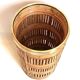 Umbrella stand Gabriella Crespi 1970s Bamboo Brass Height 51 cm