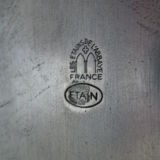 Oval tin box