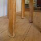 Pair of vintage solid pine stools, 1970s