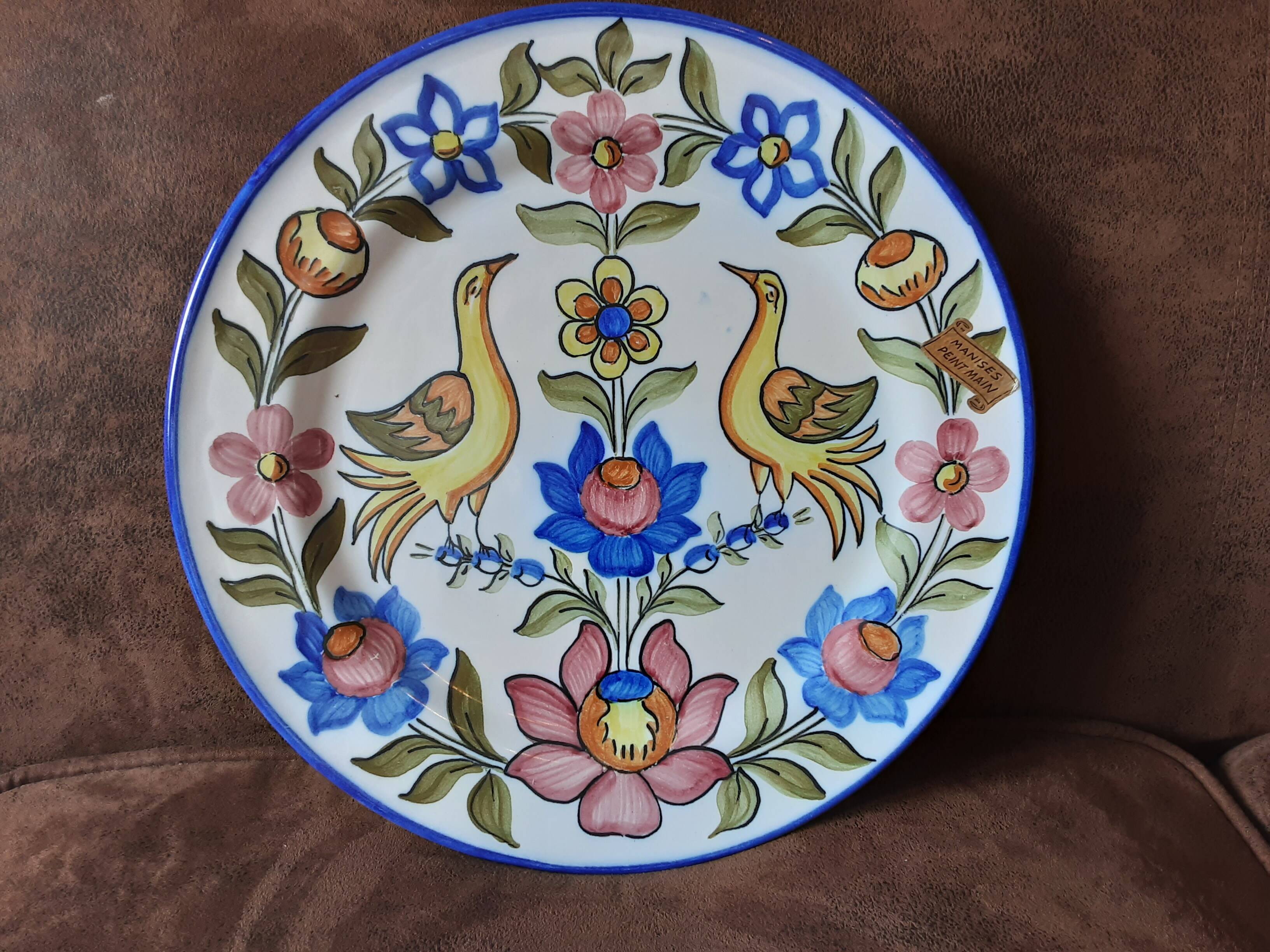 Original decorative plate