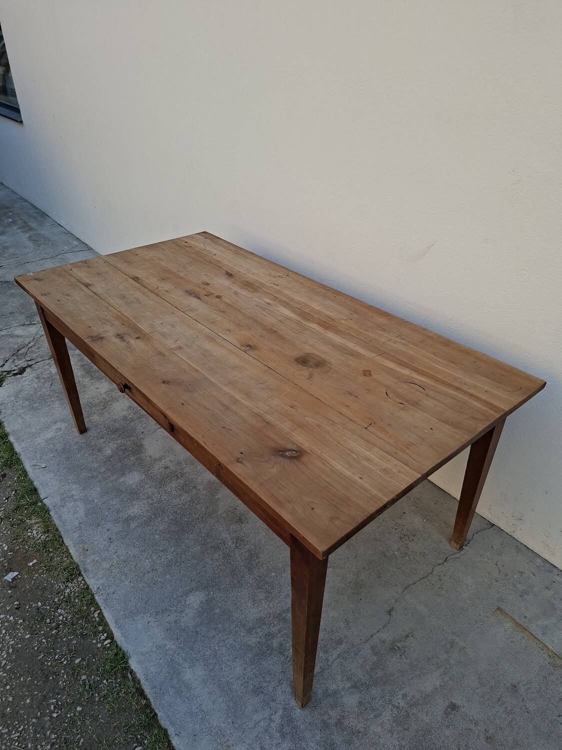 Table de Ferme rustique ancienne fabrication 1900s en Fruitier