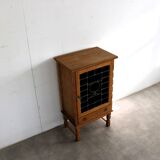 vintage bedside table | side table | Kjaernulf | oak