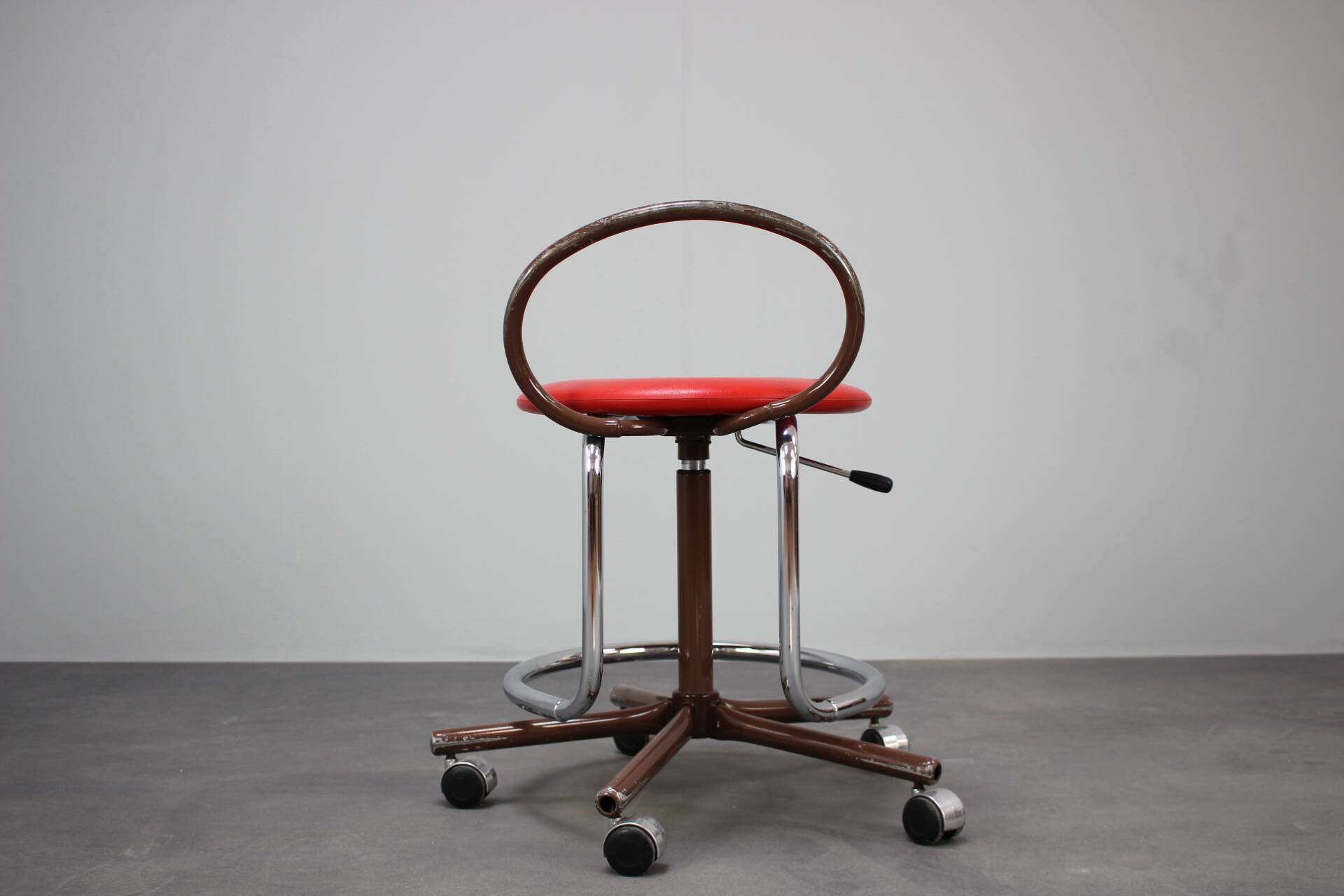 Mid-century Adjustable Industrial Workshop Chair by Kovona, 1980s, czsk