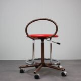 Mid-century Adjustable Industrial Workshop Chair by Kovona, 1980s, czsk