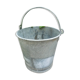 Old bucket in zinc capacity 15 liters