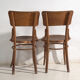 Pair of antique bentwood chairs in Thonet style – Central Europe, circa 1920