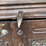 Bikaner wardrobe - Rajasthan, carved from Burmese teak.