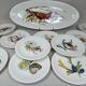 Gien Service de table modèle "Grands Crustacés"