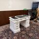 Classic English White Chesterfield Desk
