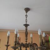 Bronze chandelier