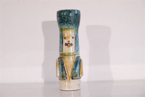 Vase anthropomorphe en ceramique 1960