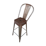 Tabouret industriel vieilli