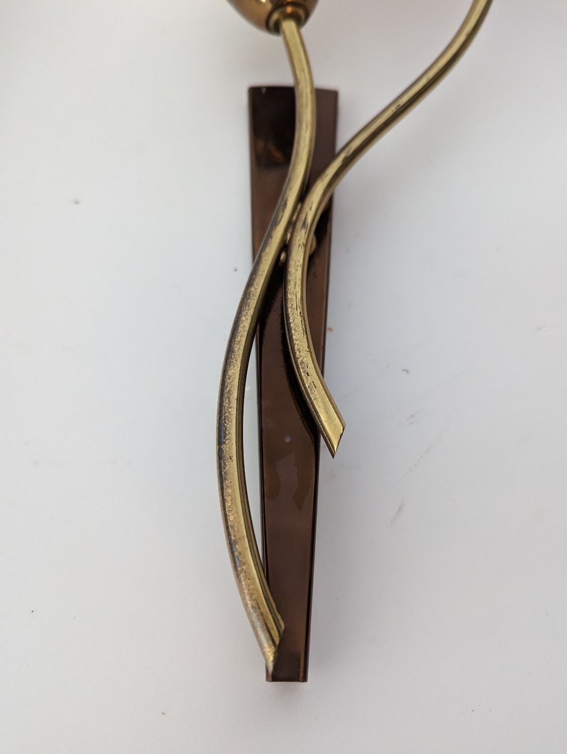 Pair wall lamp hollywood regency style