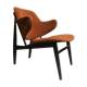 Chaise Shell des années 1950 par Ib Kofod-Larsen pour Christensen & Larsen, Danemark