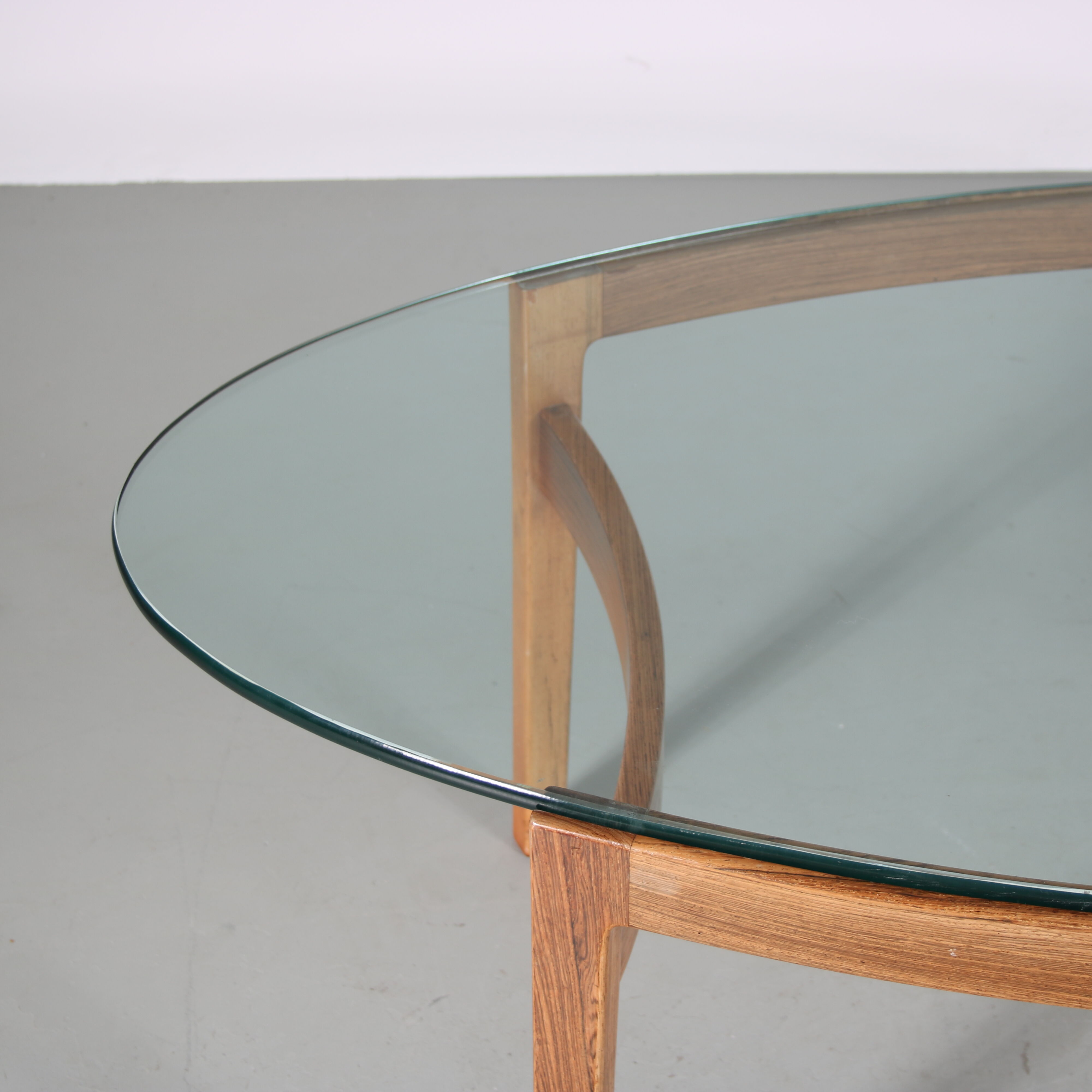 Ib Kofod Larsen Coffee Table by Fröschen Sitform, Germany 1960