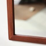Rectangular Teak Mirror - Scandinavian Style - 104