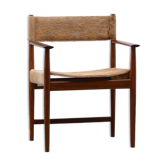 Rosewood and cow hide chair by Kurt Østervig for Sibast, 60s Denmark.