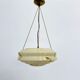 Art deco glass hanging lamp, 1950s