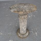 Fluted marble time column XIX