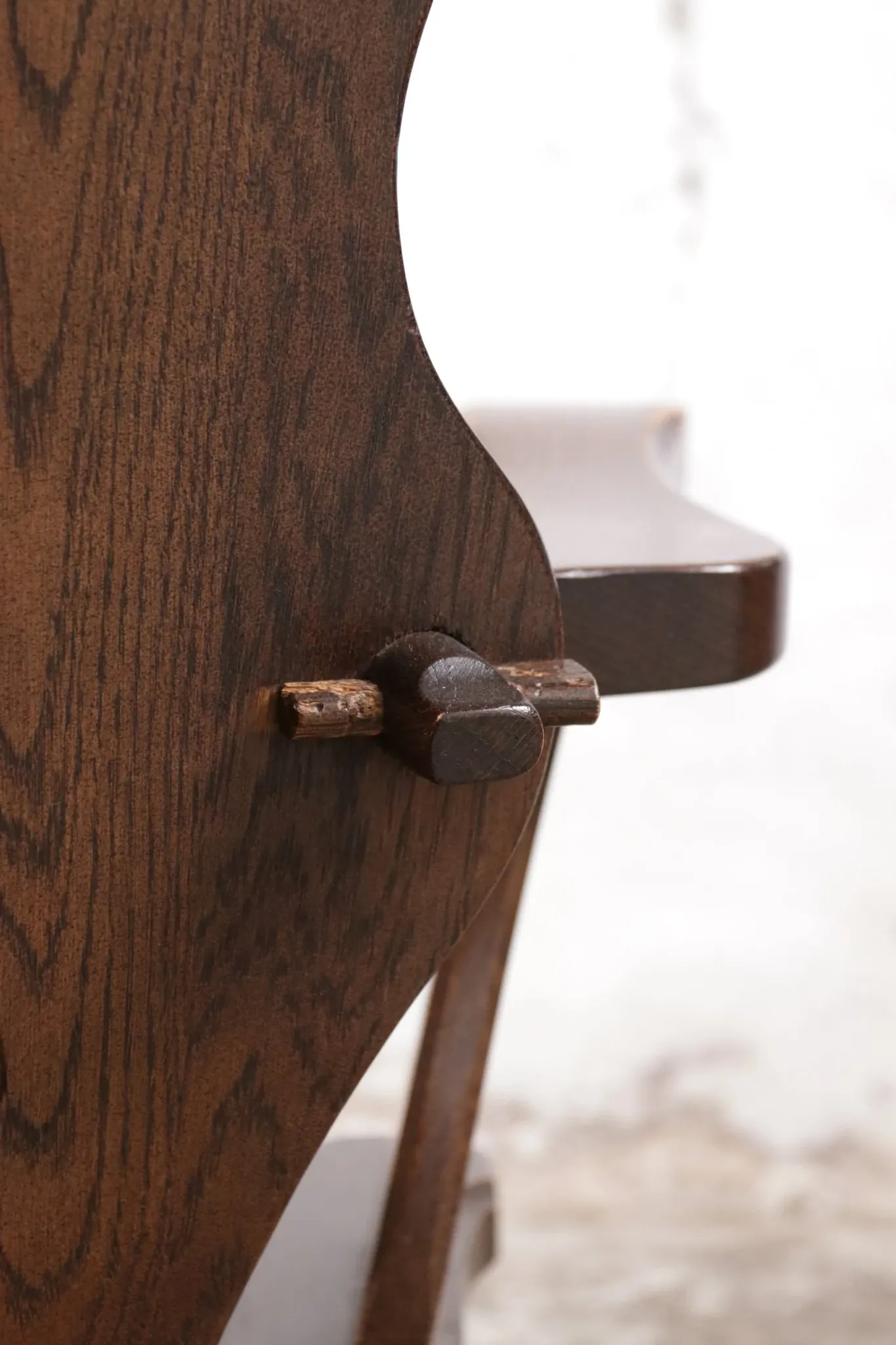 Story book brutalist wabi sabi oak fireplace lounge chairs