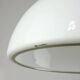 Space-age White Pendant by Luigi Massoni for Guzzini, 1960s