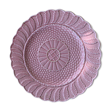 Plat à gâteaux en barbotine céramique