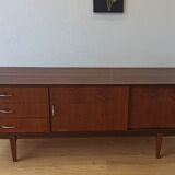 Modernist long sideboard of the 1970s