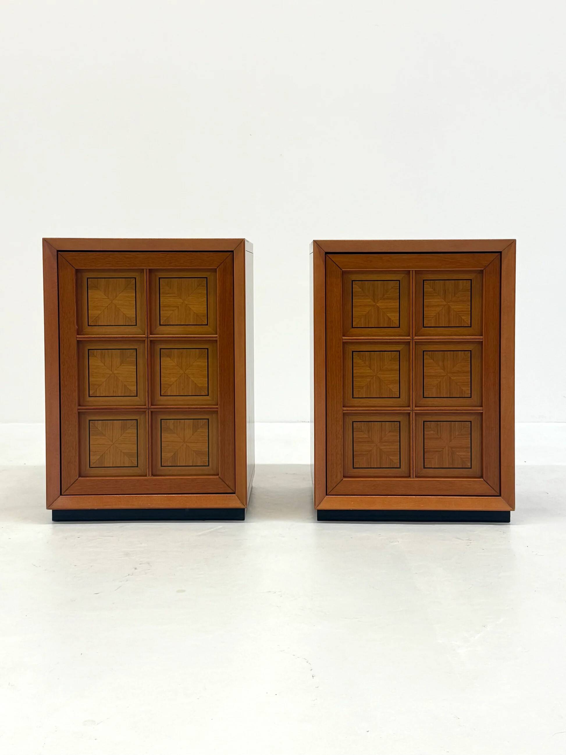 Armoires italiennes brutalistes Caccia alla Volpe pour Linea Arredo