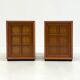 Brutalist Italian cabinets Caccia alla Volpe for Linea Arredo