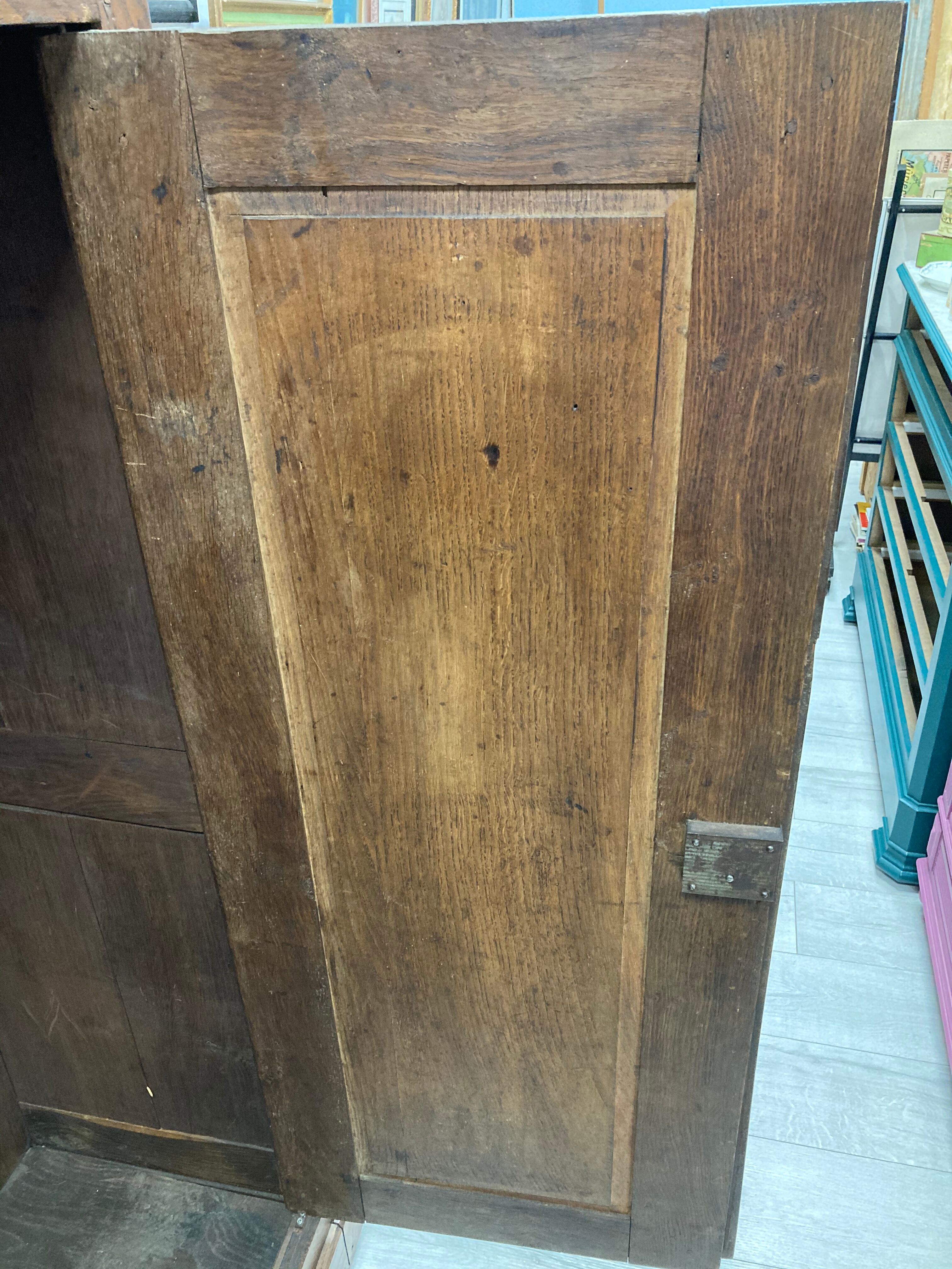 Solid oak cabinet