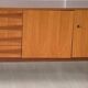 Vintage Scandinavian sideboard in blonde teak