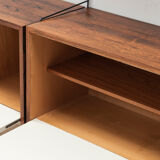 Floating 2-piece wall unit by Nisse Strinning for String, Sweden, 1950s
