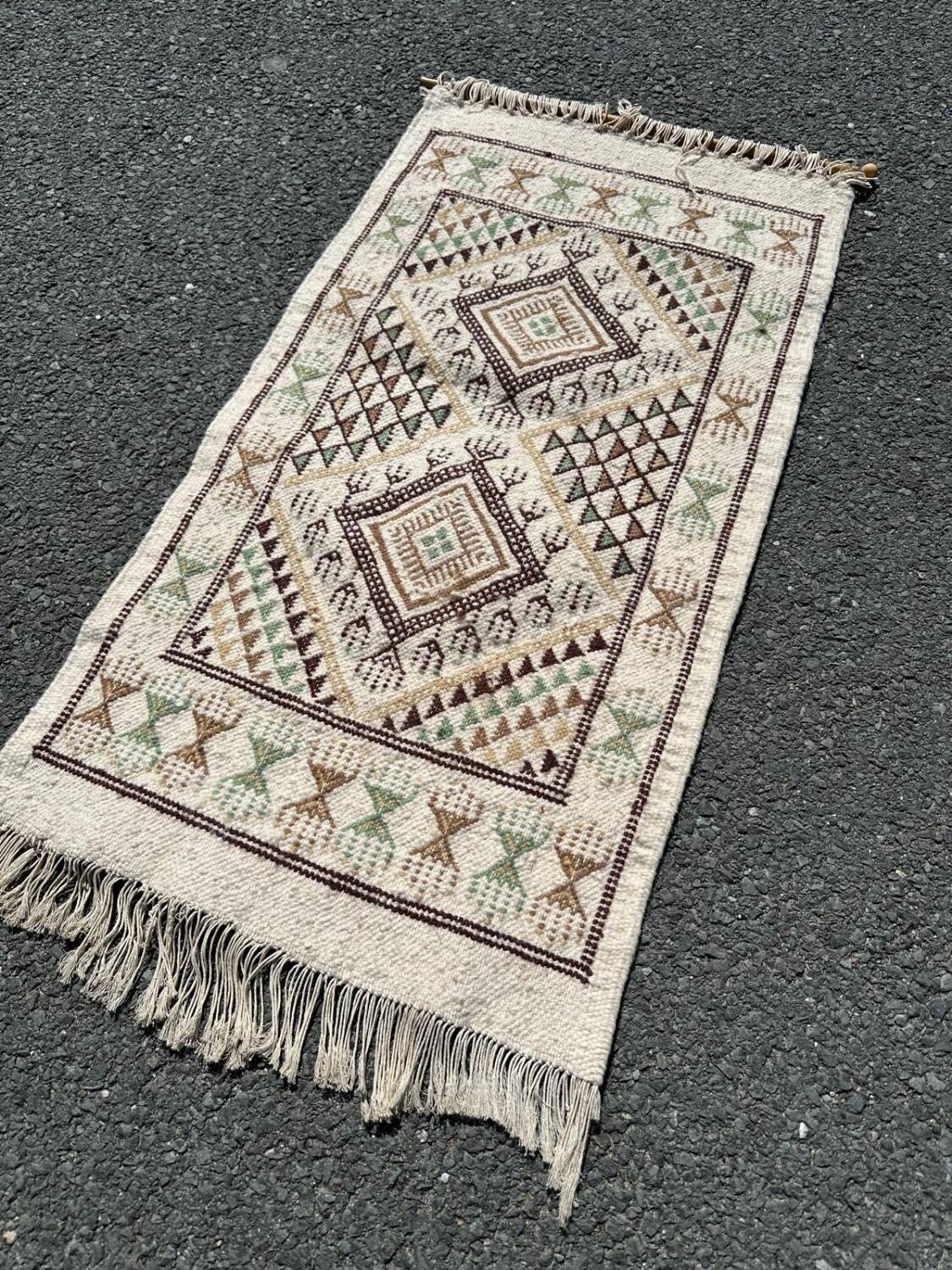 Handmade Tunisian rug