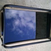 Vintage wheeled bar