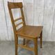 Mismatched bistro chairs x4