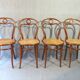 Set de 4 chaises Thonet n°31 vers 1880