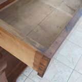 Restoration console in walnut