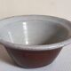 19th century enamelled earthenware salad bowl