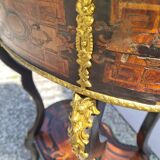 Small table gardener napoleon III - in marquetry - 19th century