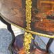 Small table gardener napoleon III - in marquetry - 19th century