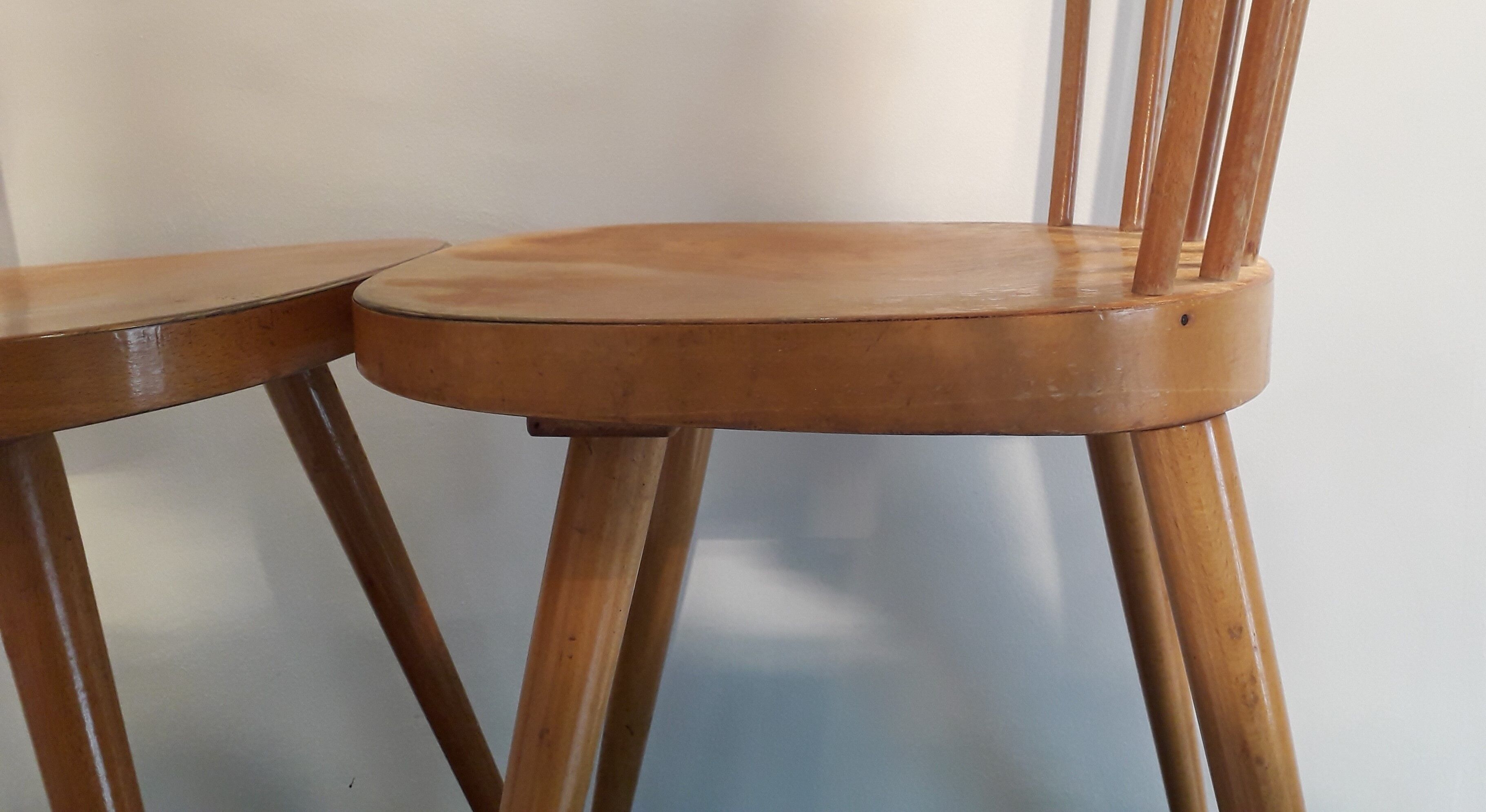 Pair of Baumann vintage chairs
