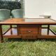 Table basse tiroir et allonges