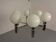 Opaline Glass Pendant Lamp from Sölken Leuchten, Germany, 1960s