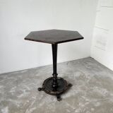 1900 lion paw pedestal table