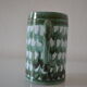 Vintage ceramic beer mug hallstatt austria