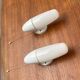 Mid-Century Modern German Ceramic 6065 Sconce by Wilhelm Wagenfeld for Lindner, 1950s, Set of 2