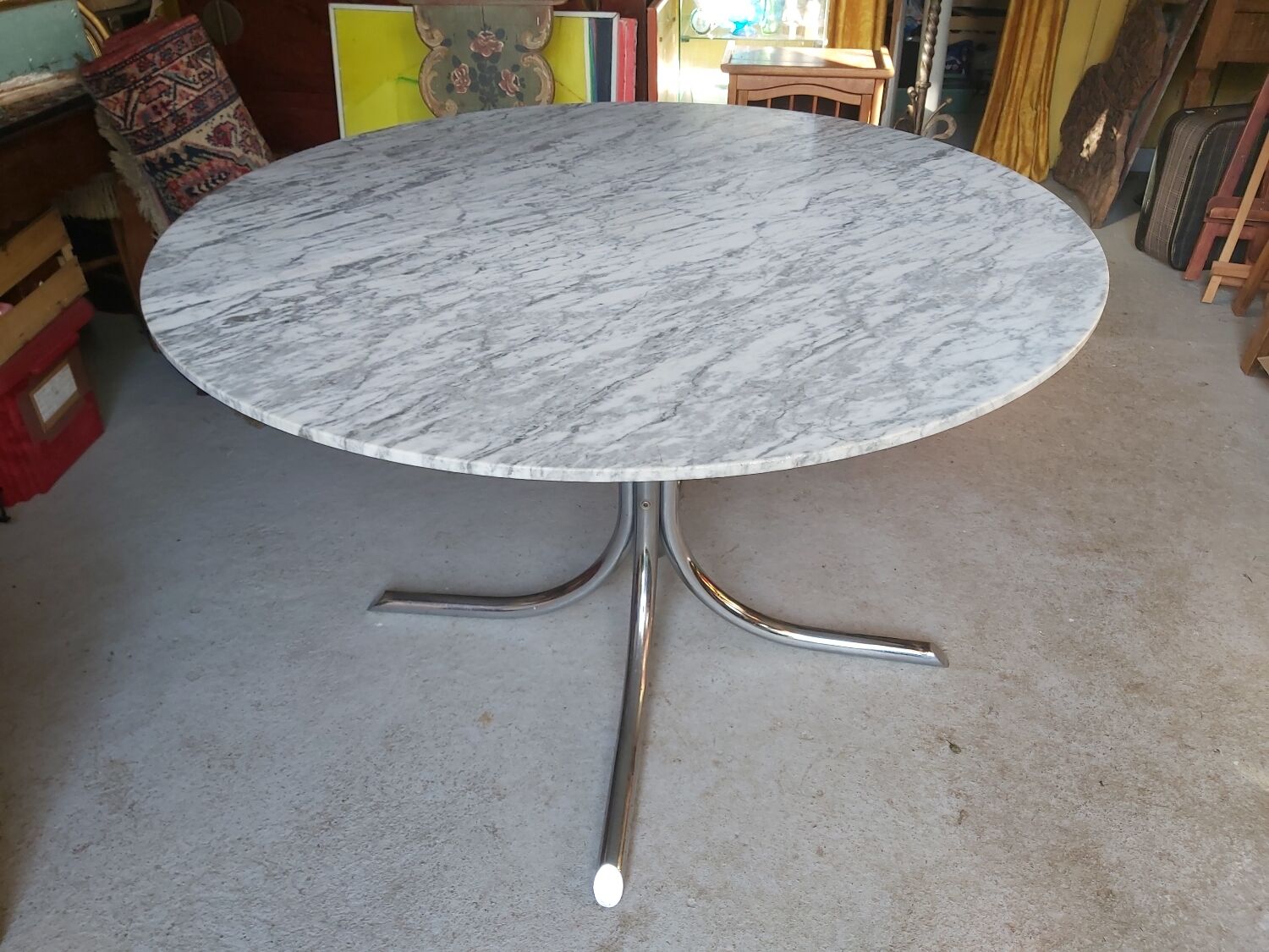 Vintage marble table