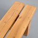 Pine bench from the La Rive residence, Arc 1600, France, circa 1970.